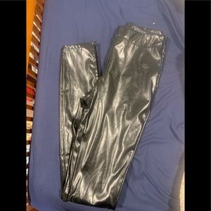 Shein leather pants